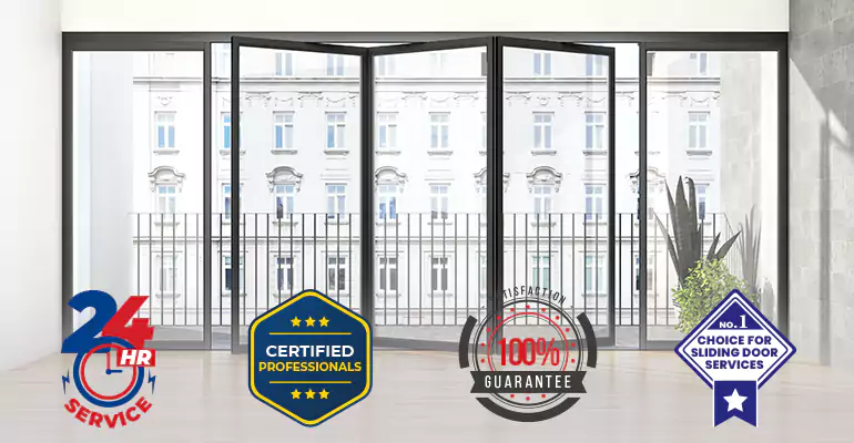 Sliding Accordion Door Repair in Pinecrest