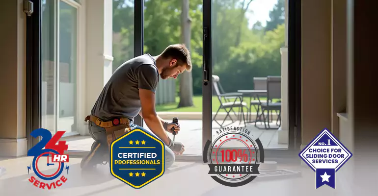 Sliding Door Strike Plate Repair in Pinecrest