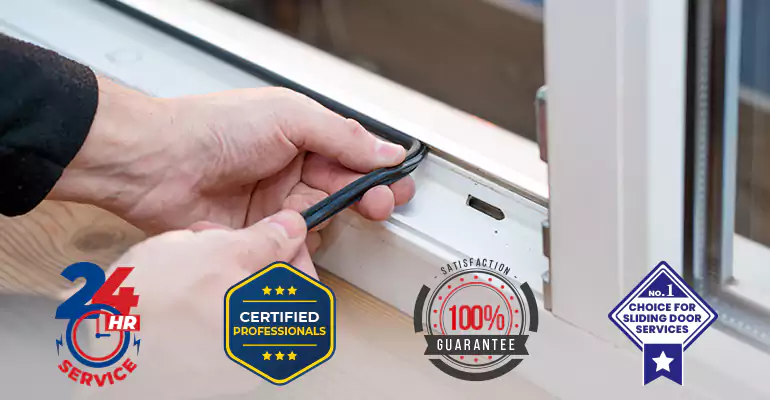 Sliding Glass Door Track Repair and Cost Estimate in Pinecrest