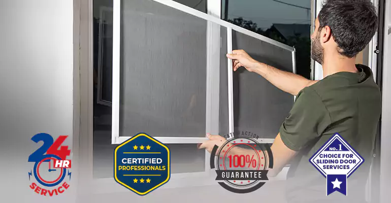 Sliding Screen Door Frame Repair in Pinecrest