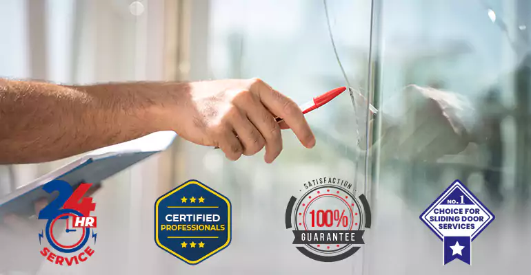 Sliding Glass Door Track Repair in Pinecrest