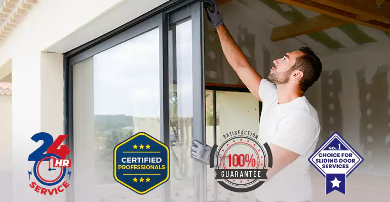 Sliding Glass Door Track Repair Service in Pinecrest